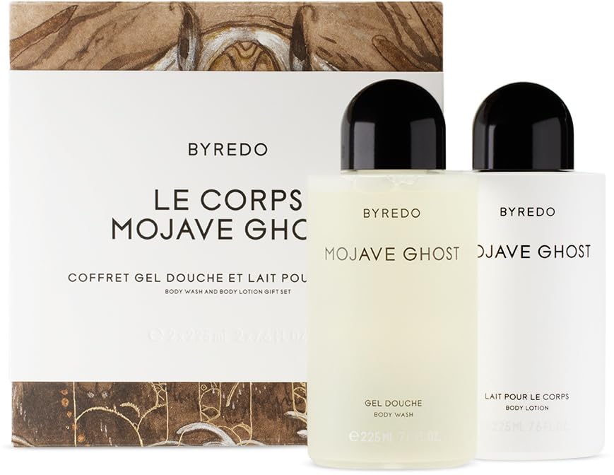 Amazon.com : Byredo Mojave Ghost Body Wash and Body Lotion Boxed